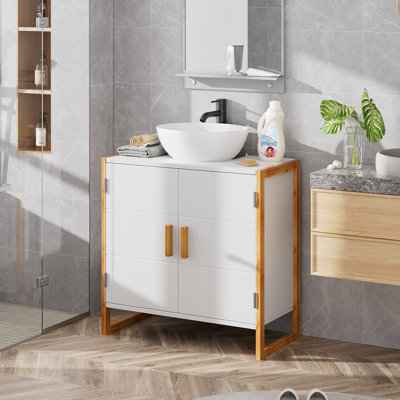 E1 Eco-friendly MDF Board Under Sink Cabinet