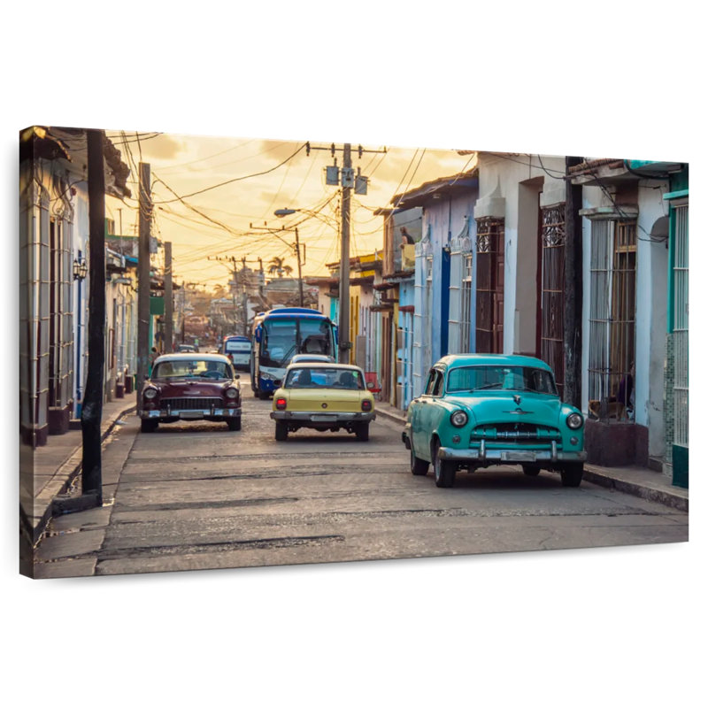 Mehar Cuban Street Cars, H 34 po x l 51 po