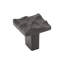 Cobblestone 1 1/8" Length Square Knob-105701533-19156705