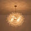 Lustre 12 lumières en verre Twisty