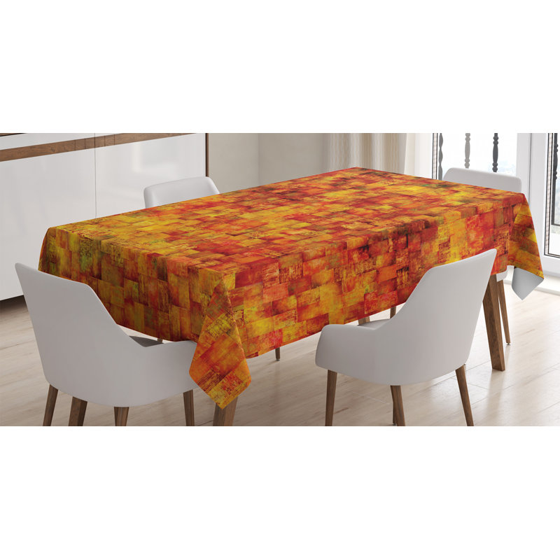 Mixed Tablecloth, 84" x 60", Geometric