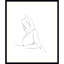 «Nude Contour S Croquis I», reproduction de photo encadrée sur papier-1009446361-1009446367