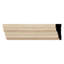 WM366 - Moulure de bois franc massif à structure coloniale Americraft, P 11/16 po x l 2 1/4 po x L 96 po, chêne teinté-96930697