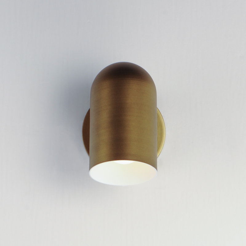 Cyla Wall Light, Natural Aged Brass