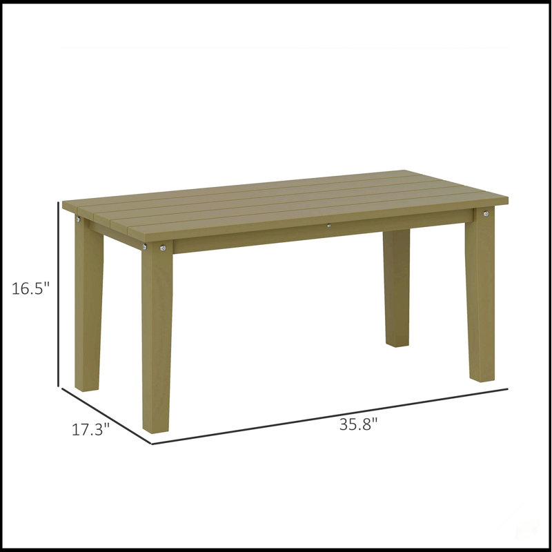 Table basse convertible rectangulaire d'extérieur brun avec rangement, pour les espaces de patio et de terrasse., Brun