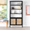 Bibliothèque standard H 74 "x l 35" Bair