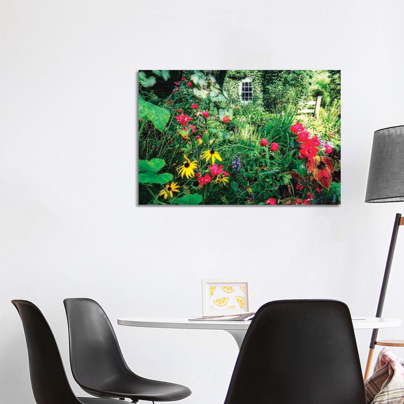 Country Garden, Far Hills, New Jersey by George Oze - Wrapped Canvas Print, 101.6 cm H x 66.04 cm W x 1.91 cm D