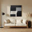 Minimalisme 67, art mural en métal noir-429451656