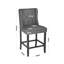 Schillinger Upholstered Counter Stool with Solid Wood Frame-835196497