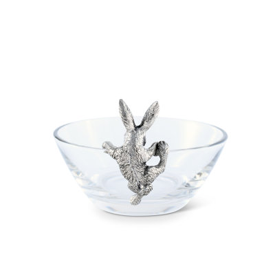 Garden Friends Glass Dessert Bowl