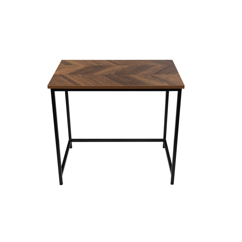 IVY Wooden Top Nest Of 2 Frame Coffe Tables Set