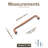 5 1/16'' Hole Pitch Simple and Versatile Spindle-Shaped Furniture Pull-Antique Brass-115676362-91833403