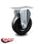 4 Inch Hard Rubber Wheel Rigid Top Plate Caster Service Caster Brand/SCC-20R414-HRS
