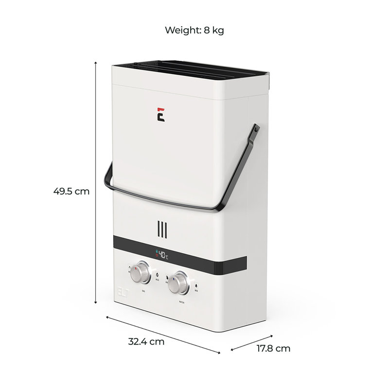 0L 1.85L LPM Propane Tankless Water Heater