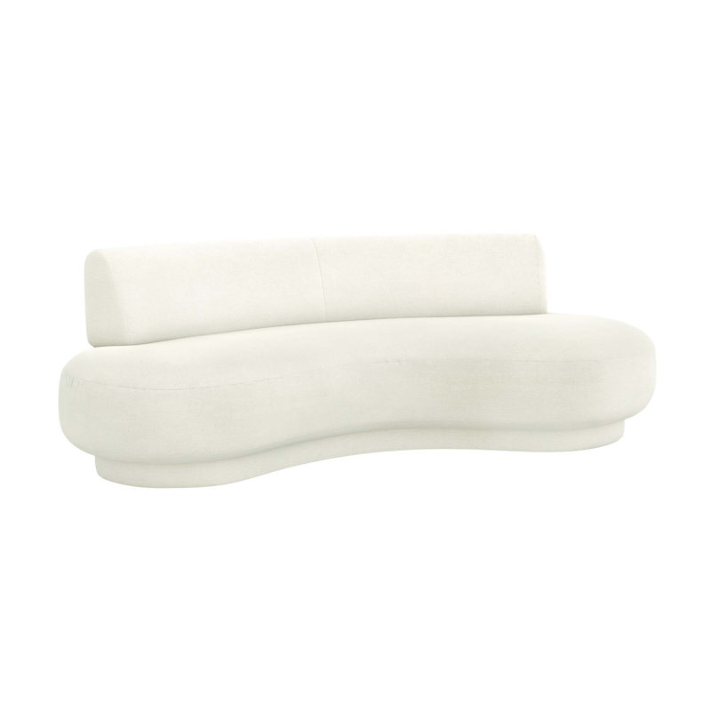 Nuage Upholstered 96'' Sofa, Shell Chenille