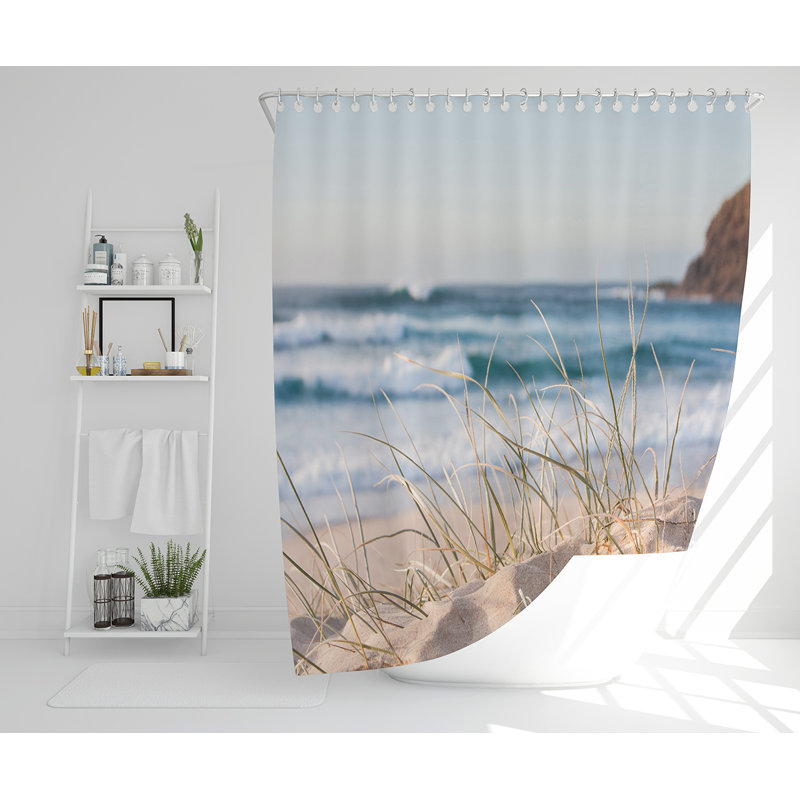 Elizabe 13 Piece Polyester Shower Curtain Set