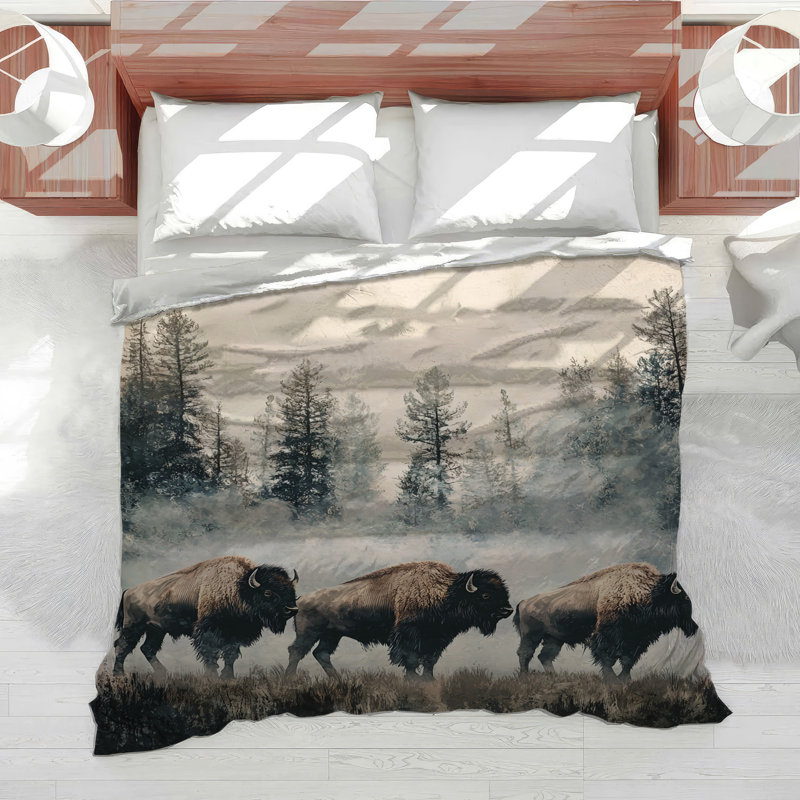 Édredon Bison Herd Bedding, Édredon grand