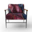 Fauteuil d'appoint rembourré Radiant Glamour-1896704589