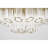 4 - Light Gold LED Unique/Statement Pendant