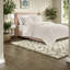 Ensemble de literie en velours Queen, couvre-lit matelassé blanc 3 pièces