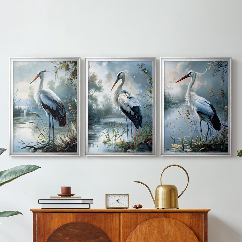 ANIMALS Series CIV - Toile tendue avec châssis sur mesure - 3 pièces