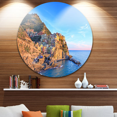 «Kemarie Manarola Village, Cinque Terre, Italie», reproduction