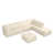 Velours côtelé beige est en rupture de stock