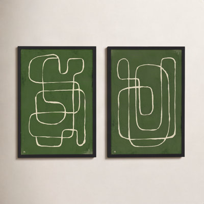 Line Works 2-Piece Painting Set