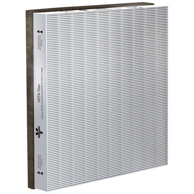 Vornado AC350/AC550, PCO375DC/PCO575DC 12 in H x 10 in W Rectangular HEPA Air Purifier Filter 1 Pack
