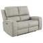 Causeuse inclinable électrique Brickston Triple - gris-122505262