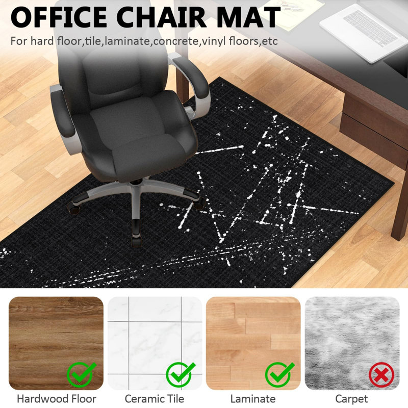 120Cm Office Chair Mat For Hardwood Floor