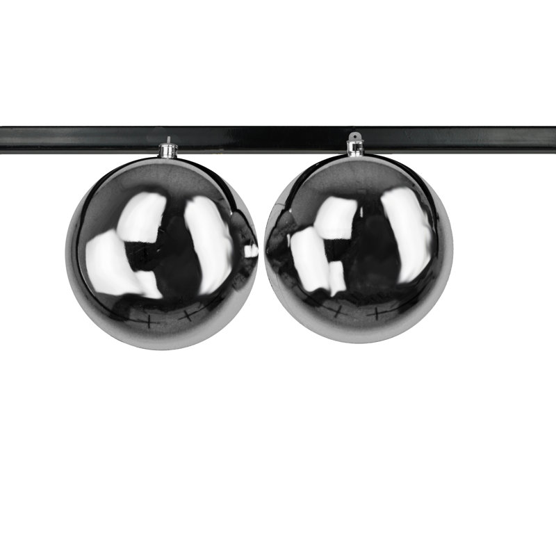 Ornement boule solide, Argent