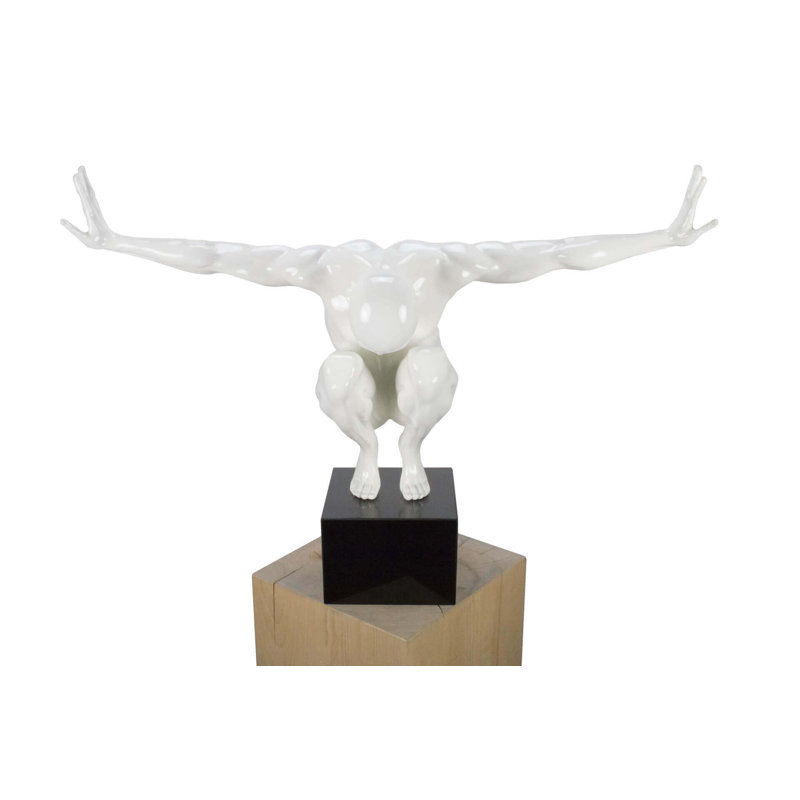 Asrith Handmade Figurines & Sculptures, White