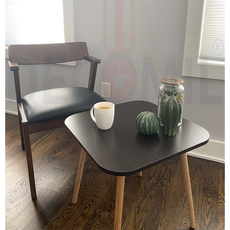 Table d'appoint Cherysh Oliver, Brun