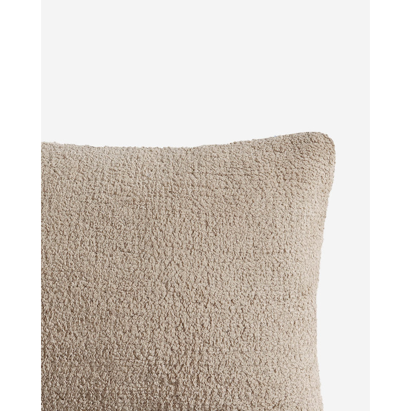 Snug Throw Pillow, Biscotti