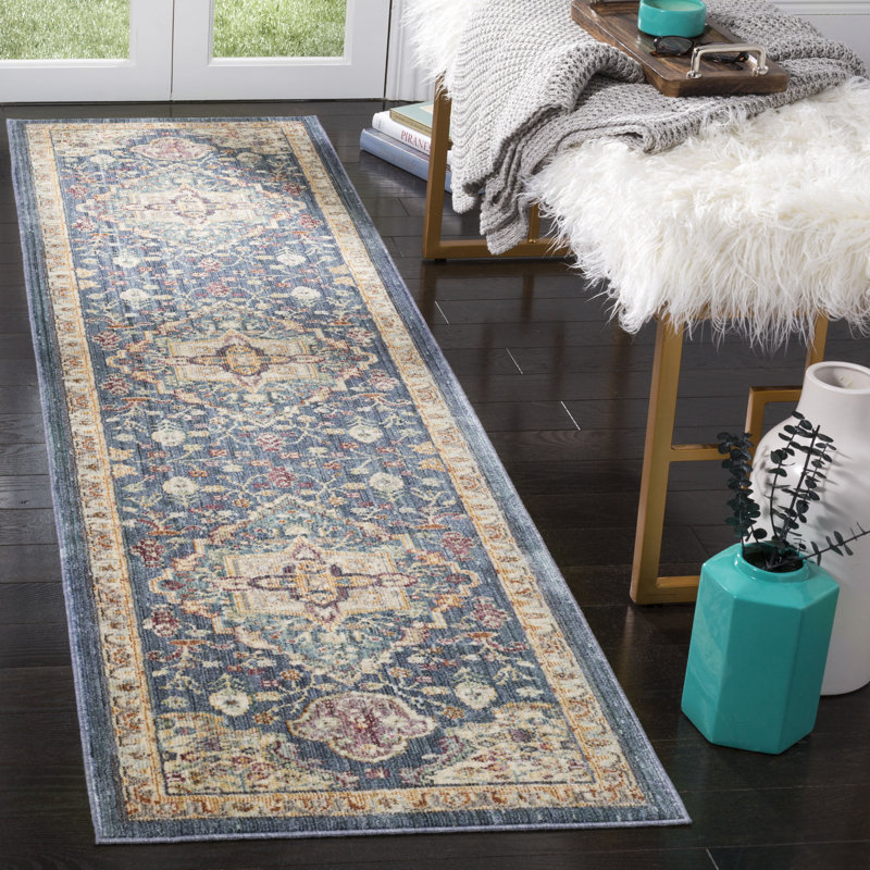 Aucheys Oriental Hand Woven Area Rug, Runner 69 x 244 cm