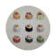 Glass Beads Round Beaded Placemats