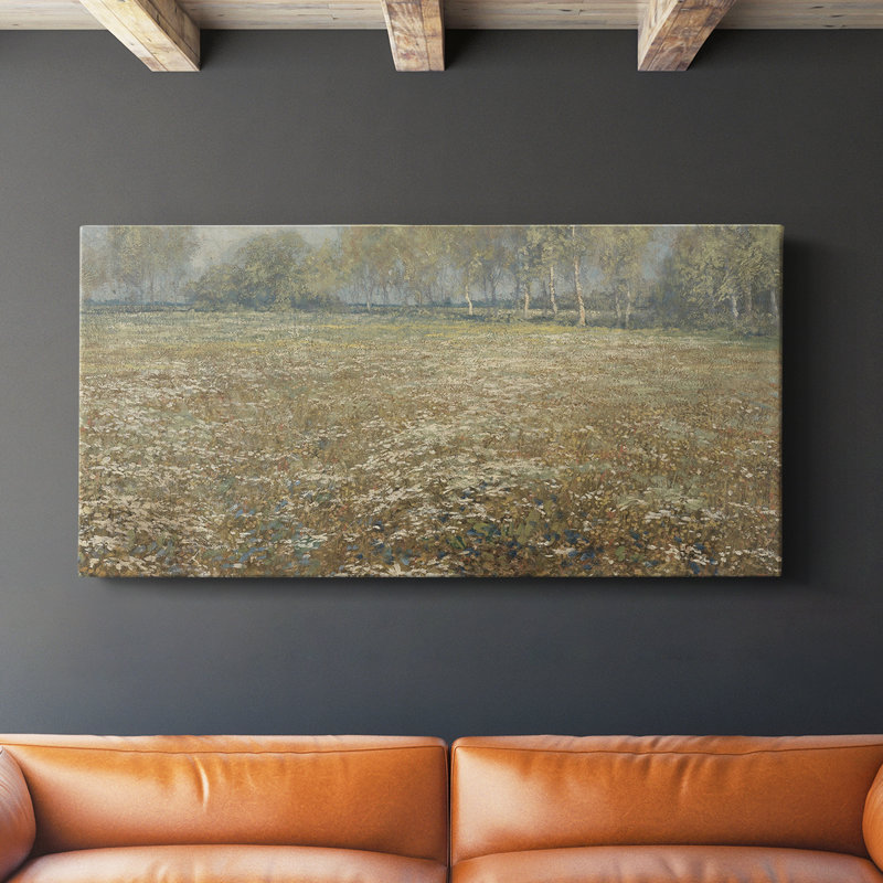 Série paysage - DCCXL III - Toile tendue avec châssis - Prêt à être accroché, H 24 po x l 48 po