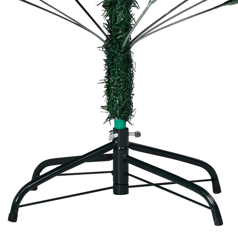 Artificial Christmas Tree with LEDs&Ball Set, 6.89ft H x 3.61ft W x 3.61ft D
