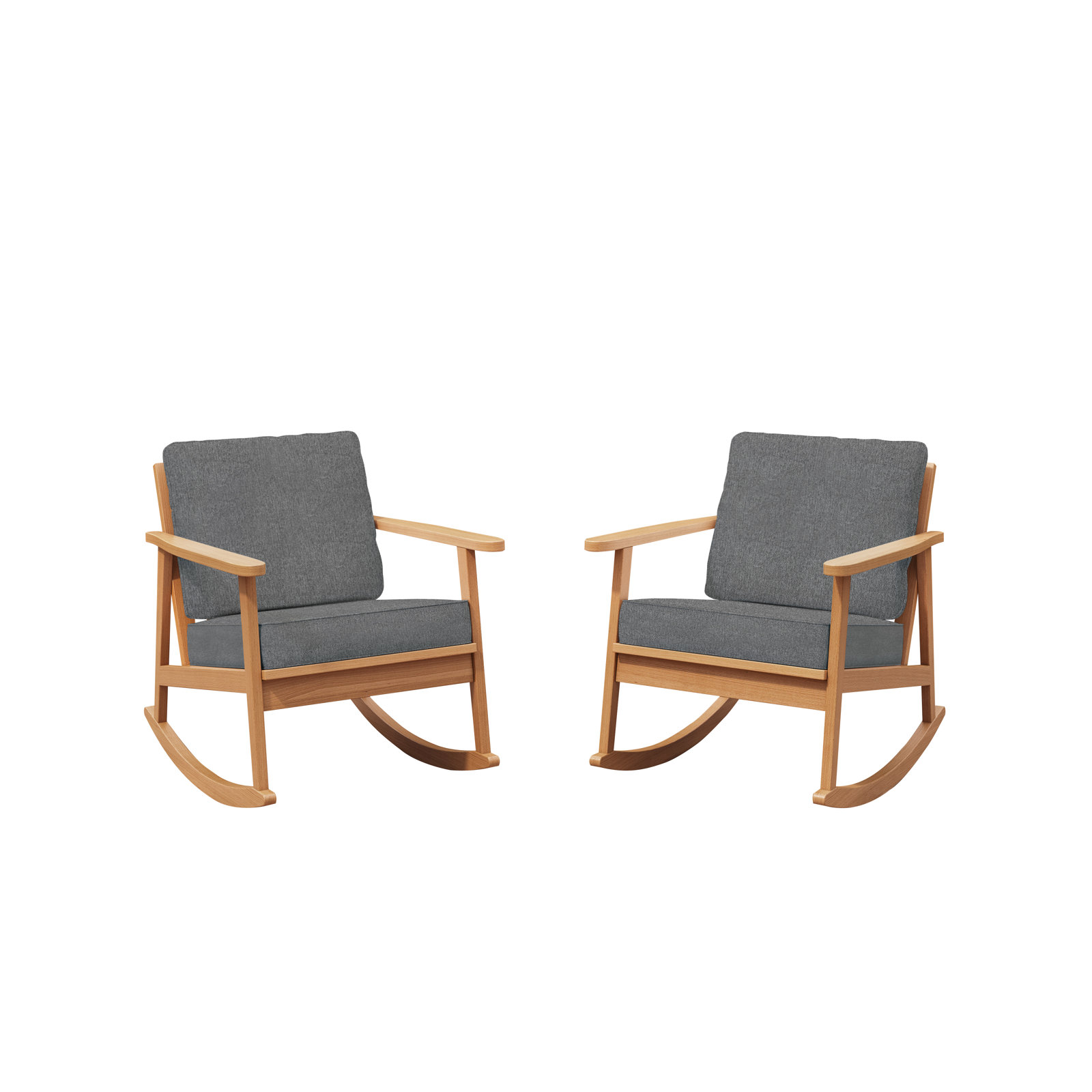 Olene Outdoor Chair with Sunbrella® Cushions, Gray