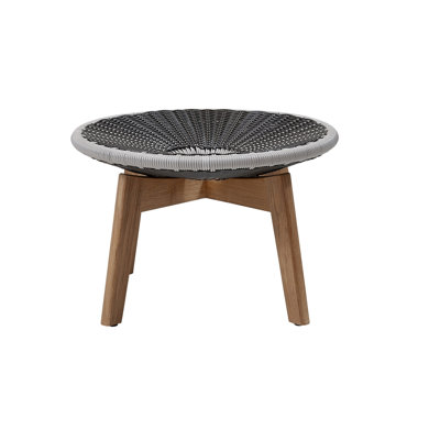 Peacock Outdoor Teak Ottoman