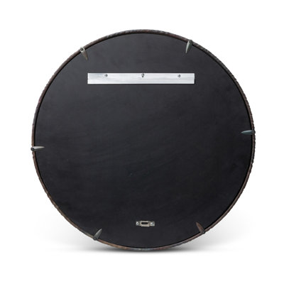 Round Metal Wall Mirror