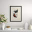 Crackled Jardine Butterfly IV Print