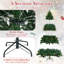  Arbre de Noël artificiel intelligent 8 pi avec lumières scintillantes télécommandées 8 pi-80008018