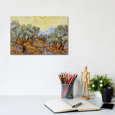 " Olive Trees, 1889 " by Vincent Van Gogh