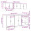 Garage Cabinets 6 Pcs Engineered Wood-1324414222
