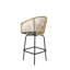 Ensemble de 4 tabourets de bar d'extérieur (sans la table)