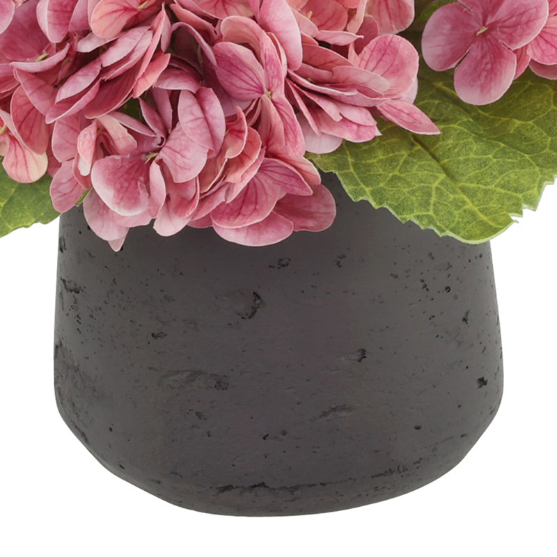 Real Touch Hydrangeas in Fiberstone Pot