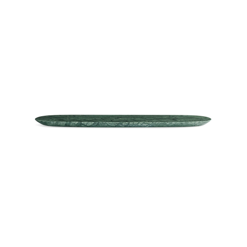 Delicious Marble Decorative Tray, 1" H x 26" W x 9" D, Green Marble