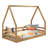 Milperra Twin Solid Wood Bed by Harper Orchard